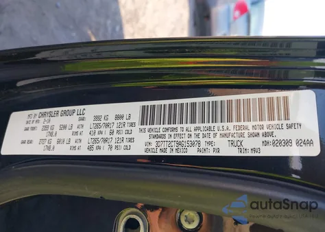 2010 Dodge Ram 2500 Slt from USA, damaged, VIN 3D7TT2CT9AG153078